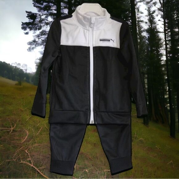Puma Black 2 Piece Activewear Set Size 3T - Picture 1 of 5